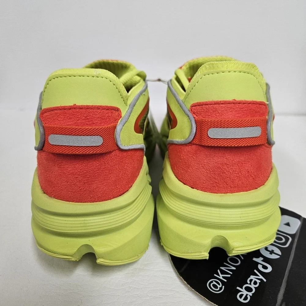 adidas aSMC ADISTAR Stella McCartney Neon Yellow JR9221 Women's Size 6.5